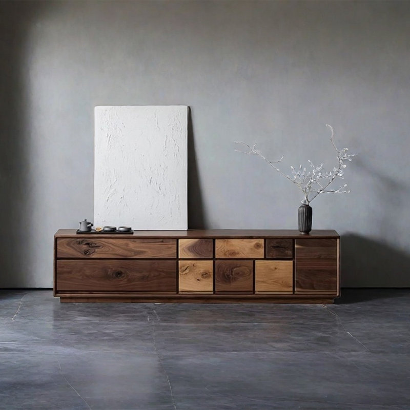 Meuble télé en bois massif Design sens