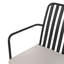 Almeric 41.5cm H Stacking Armchair in Black