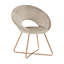 Zed 68cm Wide Velvet Papasan Chair-34026870-49351483