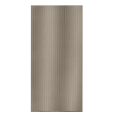 Panneau mural en PVC souple 19,7 "x 40,6" en Alpaca gris (paquet de 10)