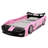 Delta Children Turbo Race Car Twin Bed, Pink-1761765046
