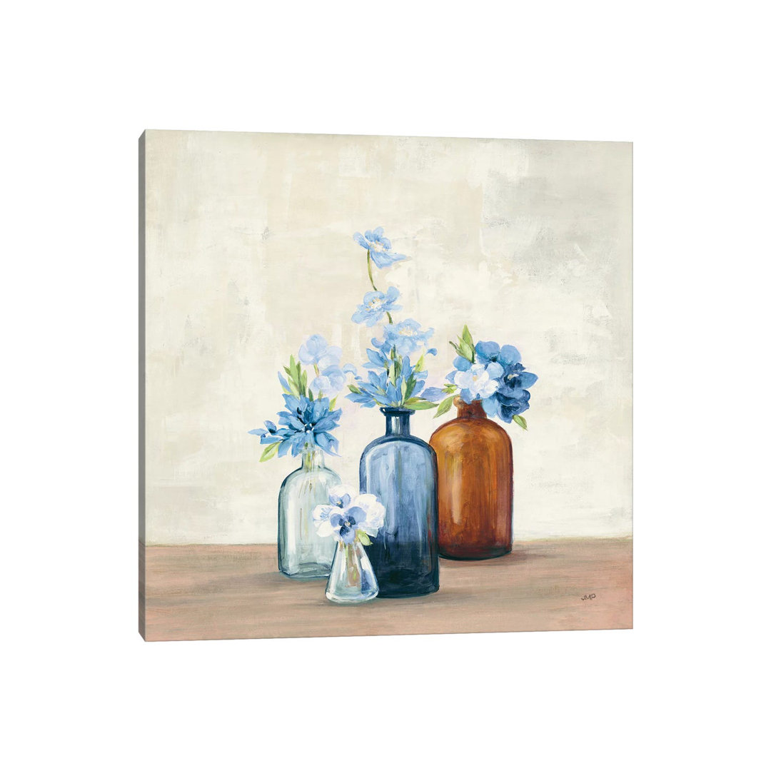 Windowsill Garden by - Wrapped Canvas