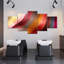 Ensemble de 5 poils sur toile-2023545433