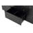 Bali 66" Black Veneer Office Storage Credenza