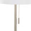 Lampe sur pied contemporaine en métal