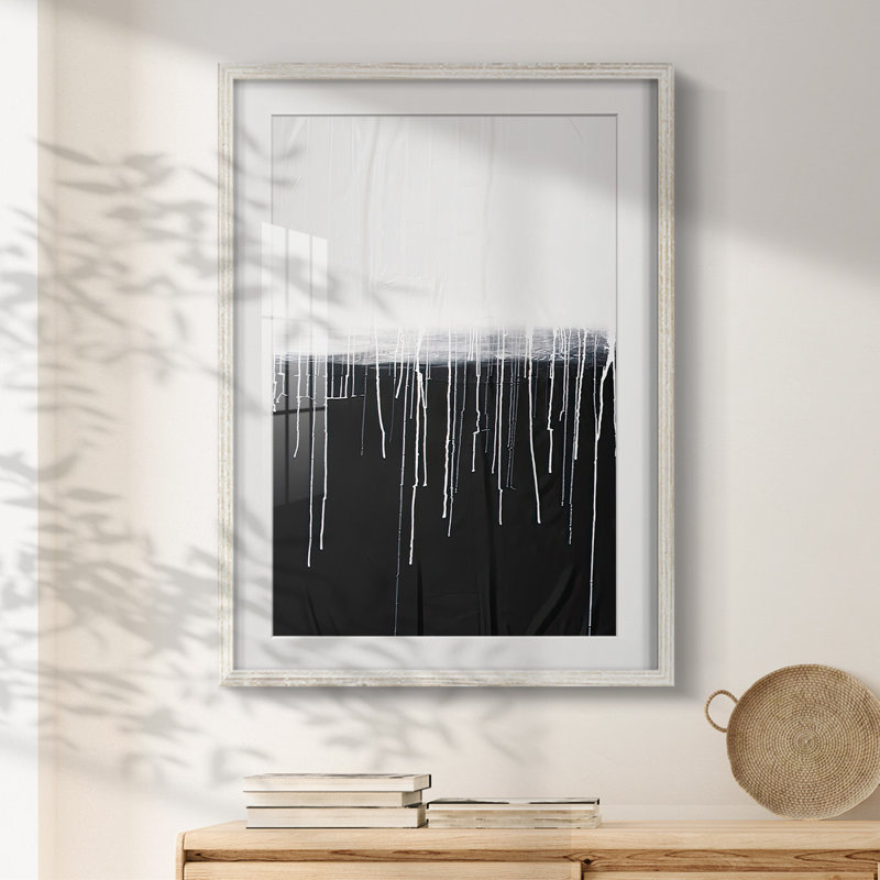 Coalescence imprimée - impression encadrée, H 19,5 po x l 16,5 po