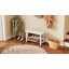 Banc de rangement en bambou pour chaussures, banc d'entrée à 3 niveaux, blanc-807820201