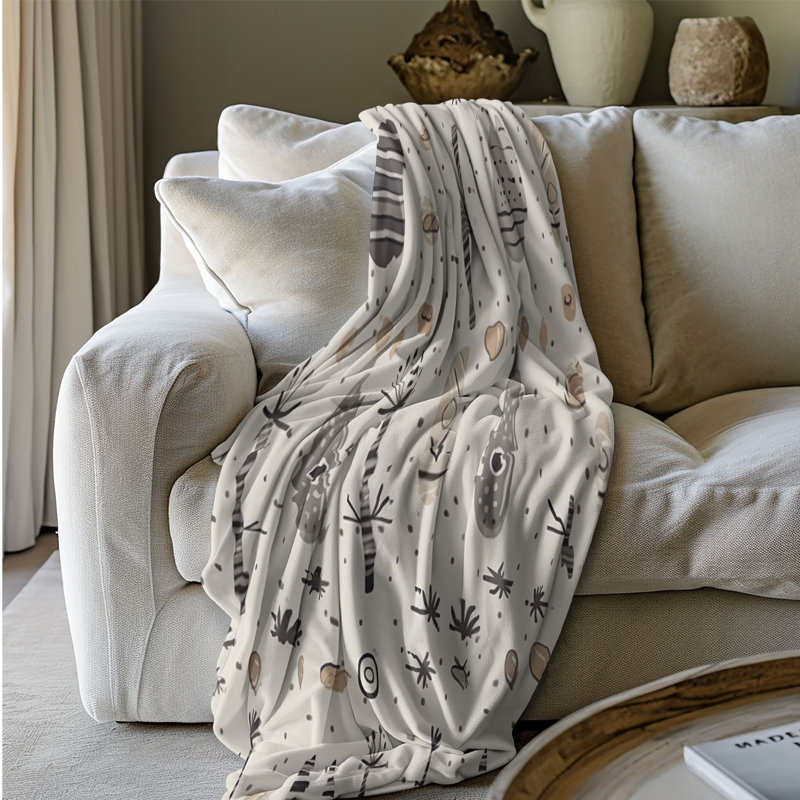 Gravure Boho - 1 pièce, L 60 po x l 50 po