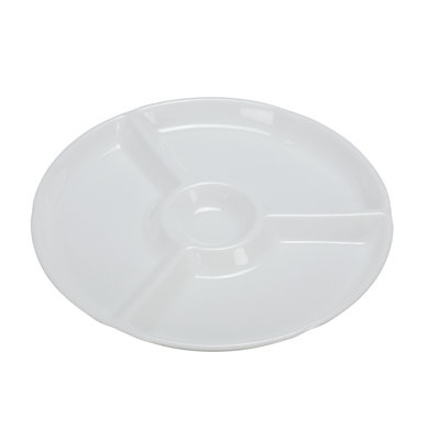 Yanco Rome Melamine Divided Serving Dish