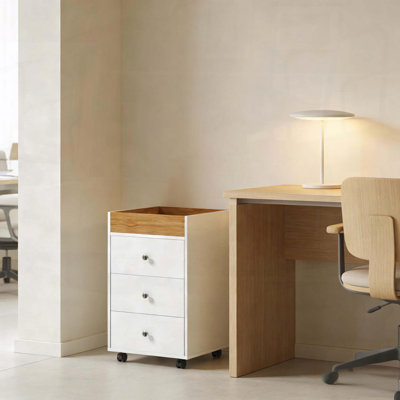 Classeur mobile compact pour le rangement sous le bureau