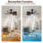 37"  Modern Ceiling Fan With Lights And Remote Control For Bedroom