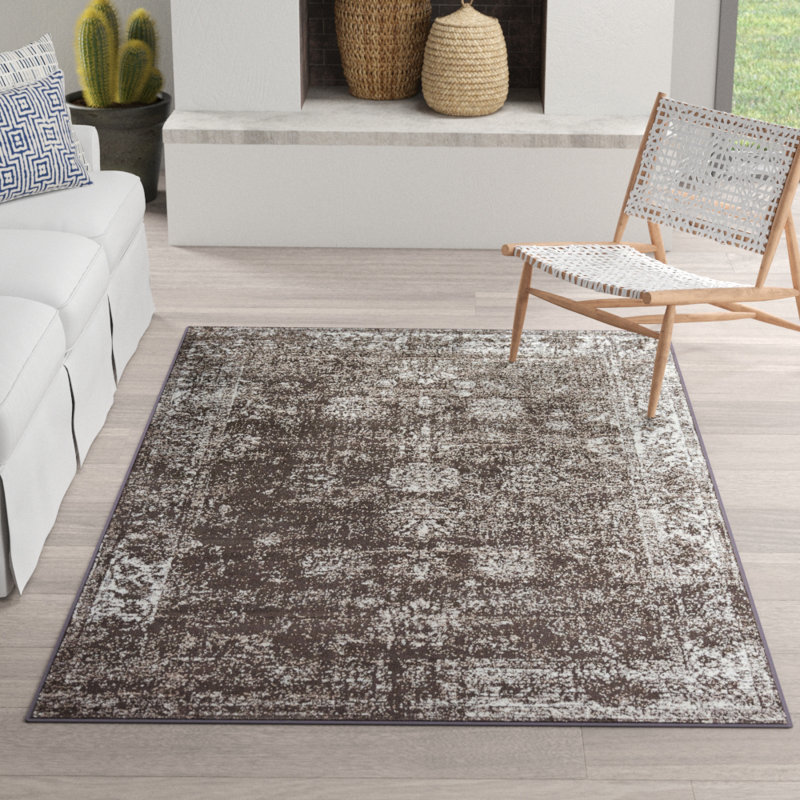 Brandt Oriental Area Rug, Rectangle 122 x 183cm