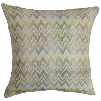 Yanira Zigzag Throw Pillow Cover