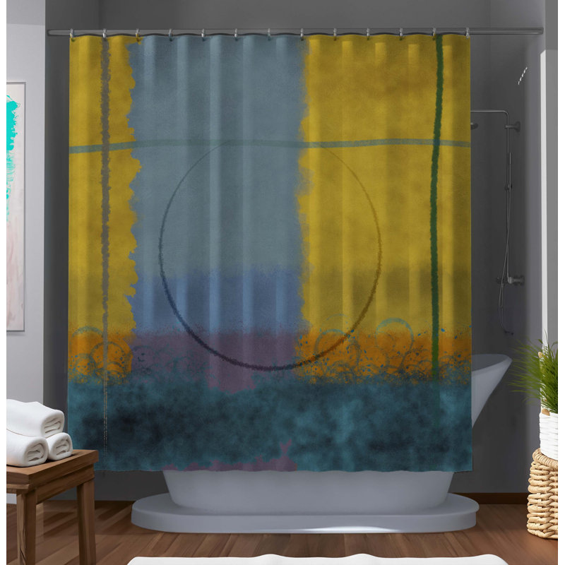 Rideau de douche abstrait Xenia