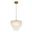 Lustre en cristal Granvel, ampoule à culot rétro vintage E12, ampoules non incluses