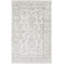 Tapis oriental en coton / soie gris / ivoire Mann-454226483