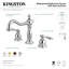 Robinet de salle de bain espacé Kingston-11175139