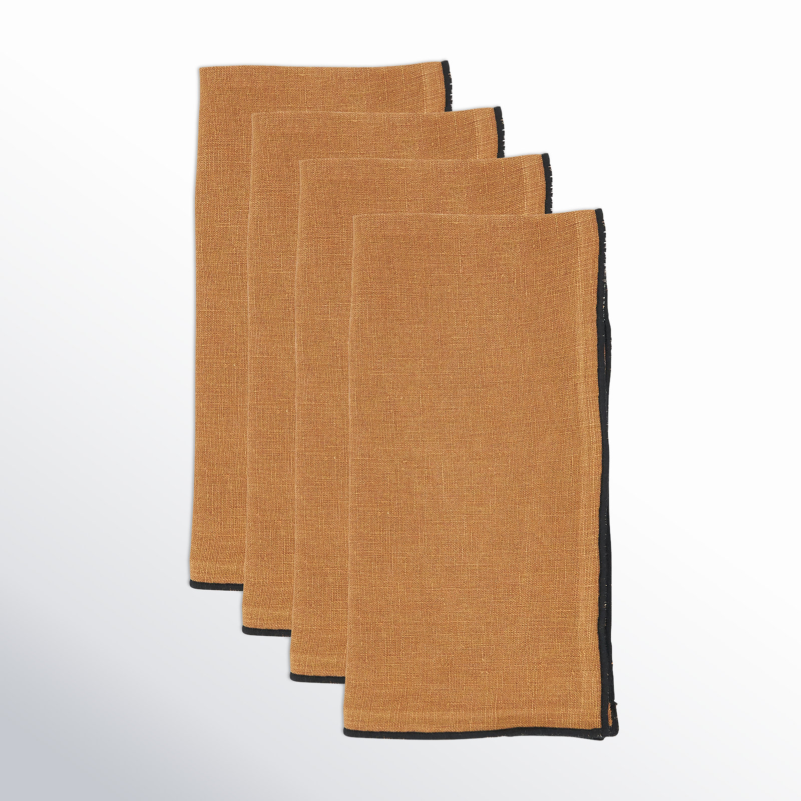 Dartmouth Reversible Linen Napkin, Terracotta