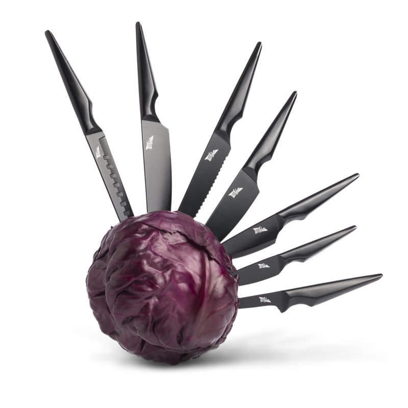 Edge Of Belgravia Galatine 7 Piece Stainless Steel Assorted Knife Set