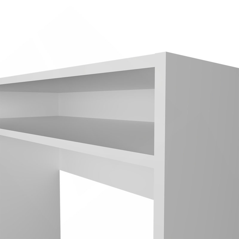 Bureau carvi, bureau, blanc, Blanc