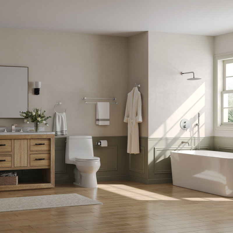 Ensemble de quincaillerie de salle de bain 4 pièces, Nickel brossé