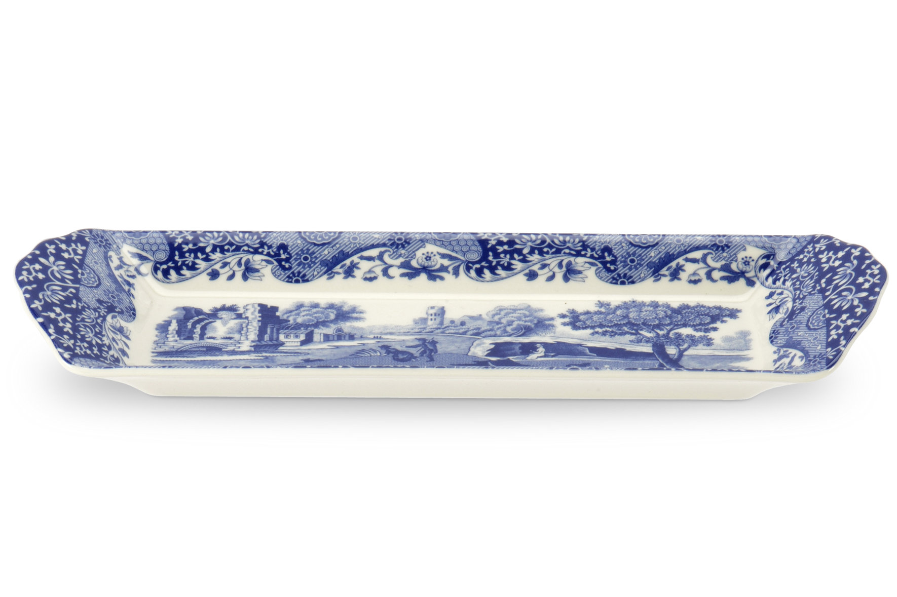 Spode Blue Italian Small Tray 9" & Reviews | Wayfair