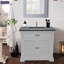 Wayman 36'' Single Bathroom Vanity with Granite Top