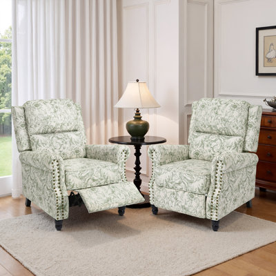 35.37cm Wide Wing Chair Recliner