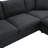 100.4*64.6" Modern Sectional Sofa,L-Shaped Couch Set With 2 Free Pillows,4-Seat Polyester Fabric Couch Set With Convertible Ottoman For Living Room, Apartment, Office,4 Colors-717708966