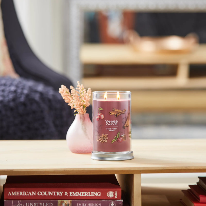 Signature Home Sweet Home Scented Candle, 20 oz Large Tumbler