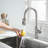 Lefton Touchless Faucet With Pull-down Sprayer, Single-hole Motion Sensor Faucet For Kitchen Sink, KF2210-107653741