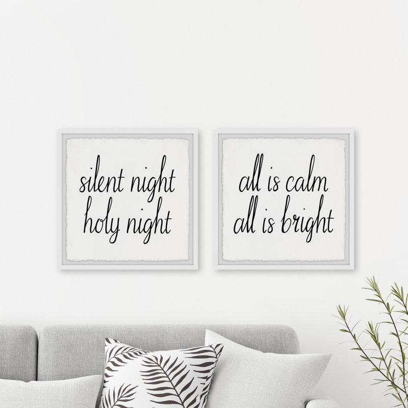 Chappell Chappell Cosy Christmas Night - 2 Piece Single Picture Frame Print, 81cm H x 163cm W x 3.81cm D