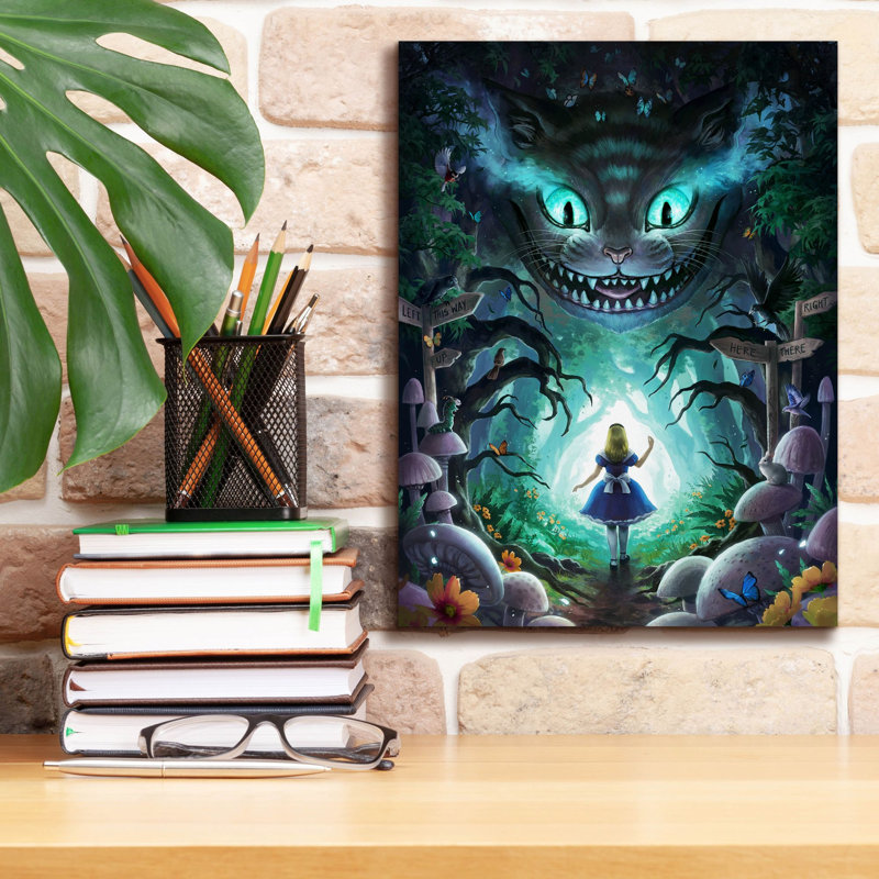 Portrain Alice par JoJoes Art, H 16 po x l 12 po x P 0,75 po