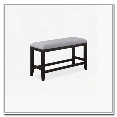 Banc de salle à manger à hauteur de comptoir
