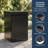 Single Door Storage Locker Outdoor Kitchen Islands Black