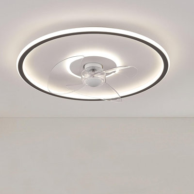 Ventilateur de plafond encastré 20 "avec lumières