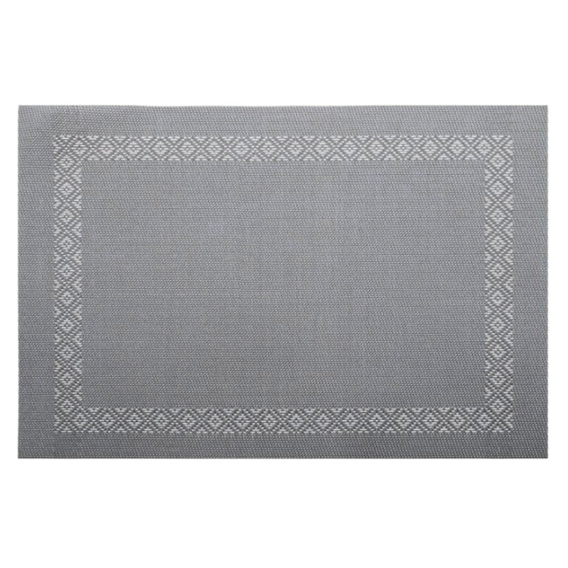 (45x30cm) Napperon Textilene - Argent, Argent