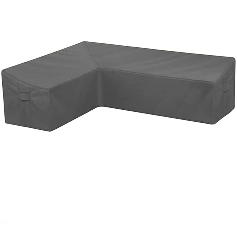 Heavy-Duty  L-Shaped Outdoor Couch Cover