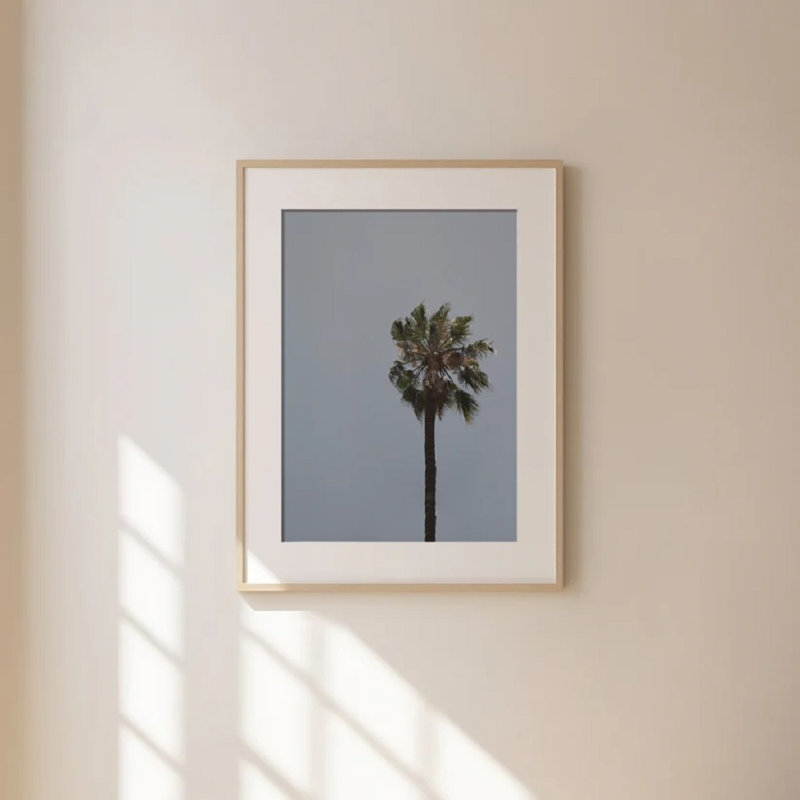 Palm Travel Print 1, 40cm H x 30cm W