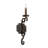 Piero Steel Candle Wall Light