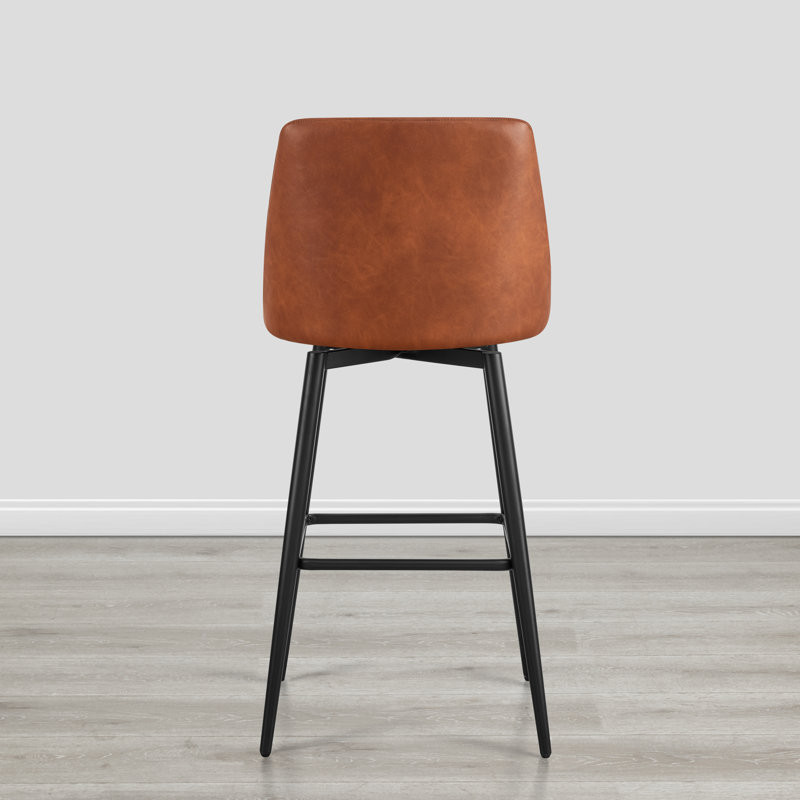 Tabouret Betzalel, Tabouret de bar (siège d’une hauteur de 30 po), Orange