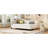 L-Shaped Linen Daybed, With Solid Wood Legs-1578024214-1578024215