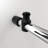 DreamLine Enigma-XT 56 - 60 inch W x 76 inch H Frameless Sliding Shower Door in Tuxedo Finish-122532579