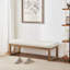 Audeliz 53" W Boucle Bench-986813672