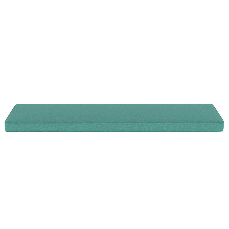 Coussin de siège Jayapura Sunbrella® intérieur / extérieur, Tissage uni Sunbrella® brise coulée, L 65 po x P 18 po