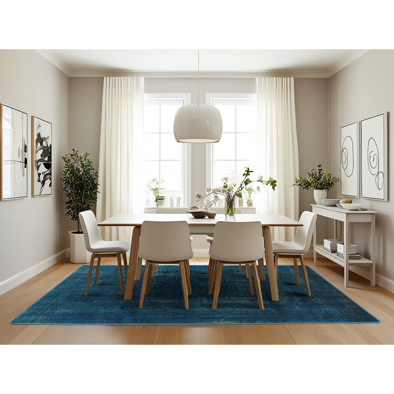 Abstract Indoor Rug, Rectangle 7' x 10'