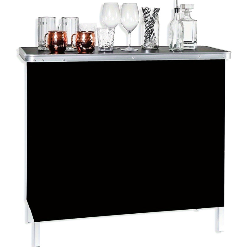 Présentoir léger avec agencement structurel intelligent et tissu pour la table de bar pliante et pédagogique pour événements familiaux 38,49 po de stabilité en profondeur sur différentes surfaces