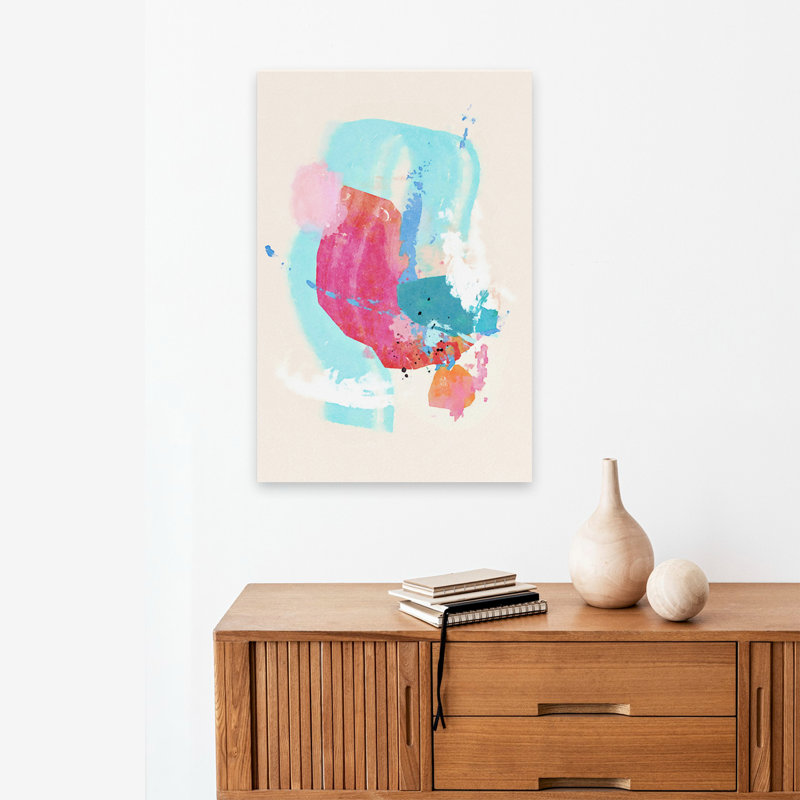 Paillettes n ° 1 - Art abstrait, H 24 po x l 16 po