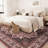 Washable Soft Vintage Rug Fashion Floral Rug For Living Room Dorm Decor-105526176
