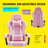 Ergonomic Adjustable Reclining Gaming Chair, High Back Office Chair with Lumbar Support, Headrest and Footrest-2025996431